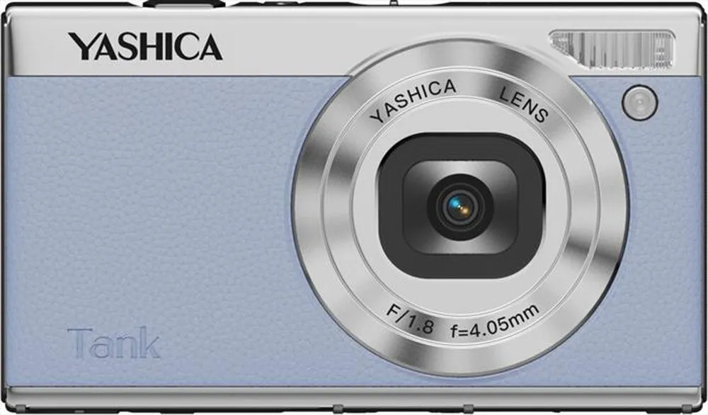 YASHICA - Fotocamera compatta TANK-Blu