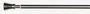 Bastone tenda doppio CONE 200-340 cm acciaio - Acciaio
