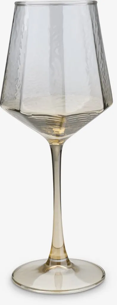 Bicchiere da vino GUNVALD H24 cm 43 cl marrone
