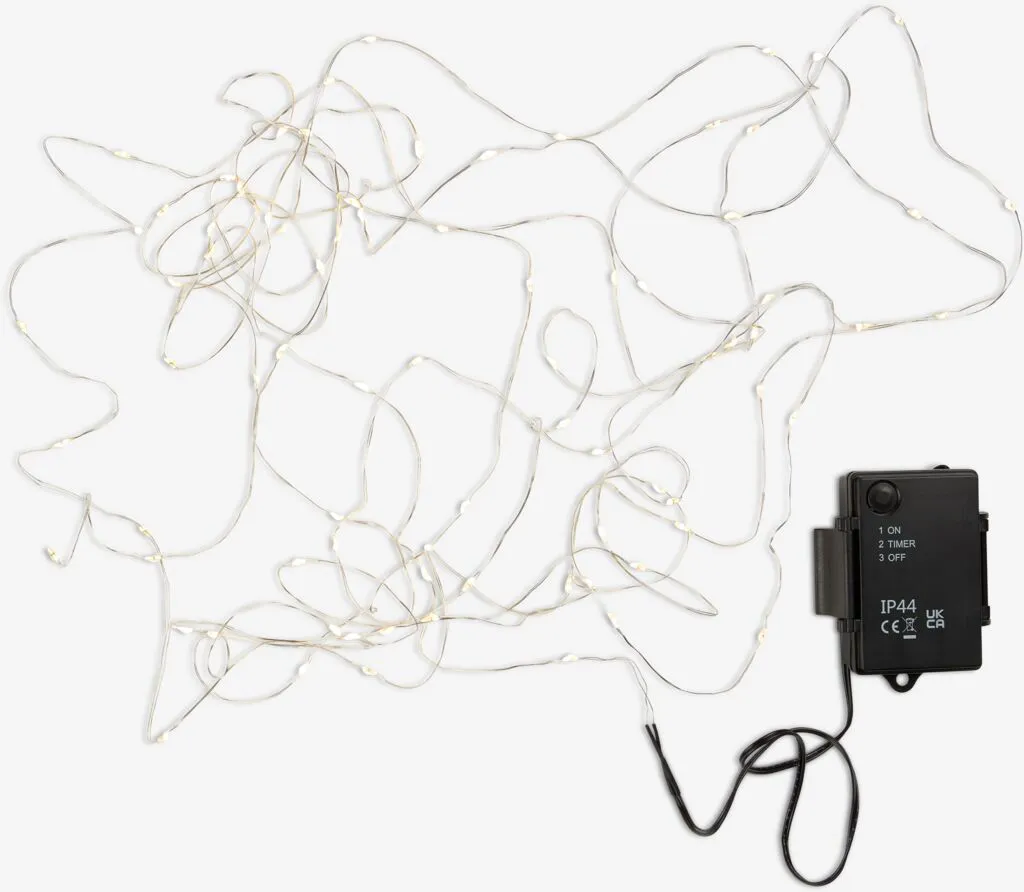 Catena di luci da esterno ANTIGORIT L790 cm con 80 LED