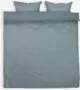 Compl. copripiumino MARION Cotone lavato 155x220 blu polvere - 240x220