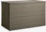 Contenitore per cuscini esterno STEINKJER L155xH95xP81 nero - Naturale