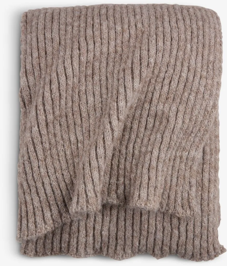 Coperta MYSKE 110x160 cm color sabbia scuro