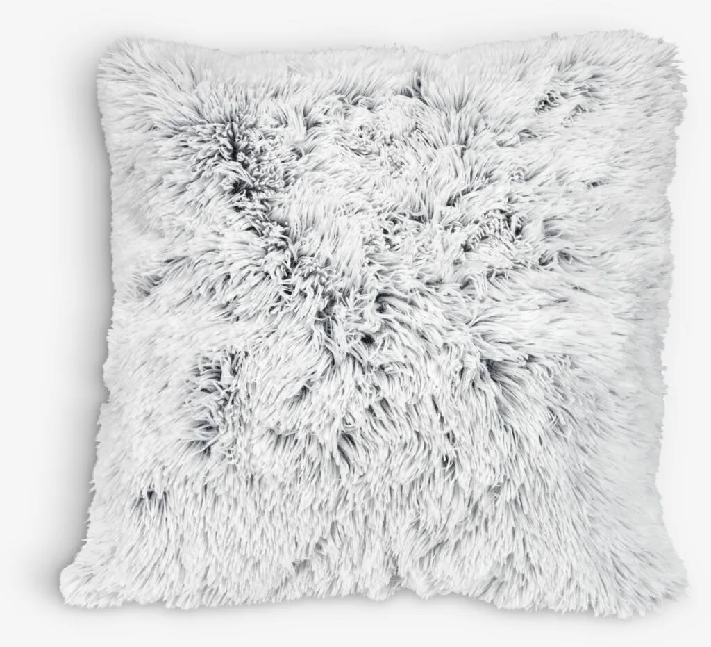 Cuscino LOTUS 50x50 cm bianco/grigio