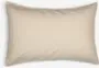 Federa GRO Cotone lavato 50x70/75 cm color sabbia scuro - Beige