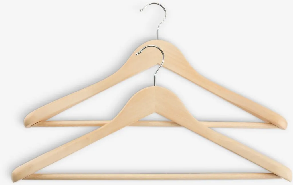 Grucce appendiabiti SIGFRID L45 cm per cappotto 2 pezzi