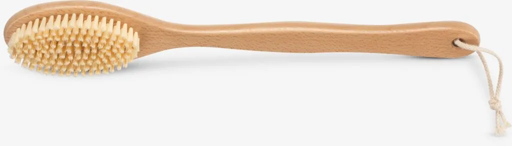 Spazzola per il bagno VALJE in legno Schima wallichi