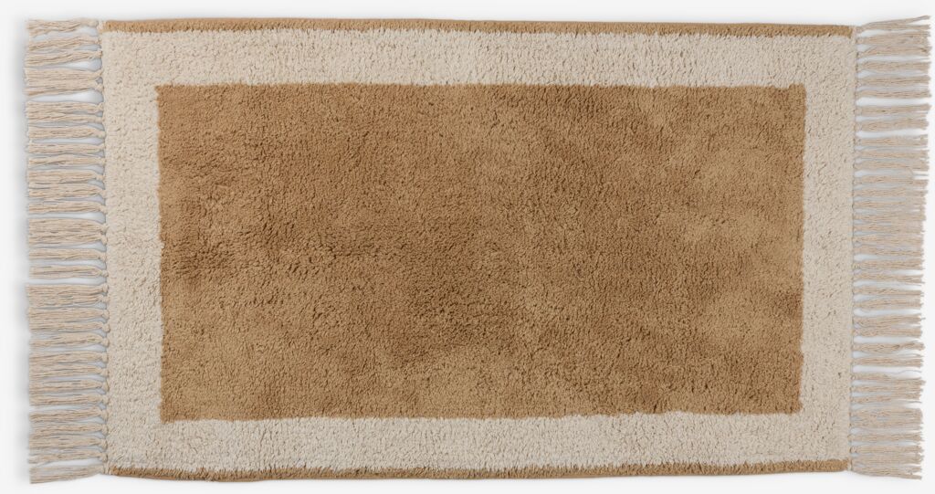 Tappeto per bagno FALUN 60x100 cm marrone
