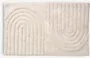 Tappeto per bagno perLSTORP 50x80 cm marrone scuro - Beige