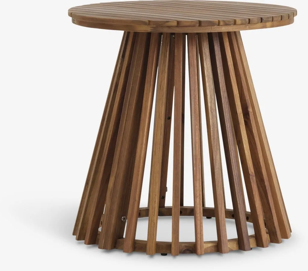 Tavolino KRAGEVIG Ø50xH50 cm legno duro
