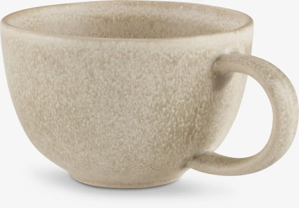 Tazza da caffé DANFRED Ø11xH7 cm 35 cl beige