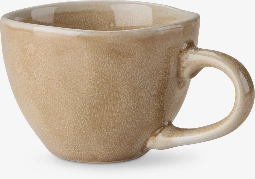 Tazza da caffè DETMER, 22 cl Ø9xh7 cm beige, gres porc.