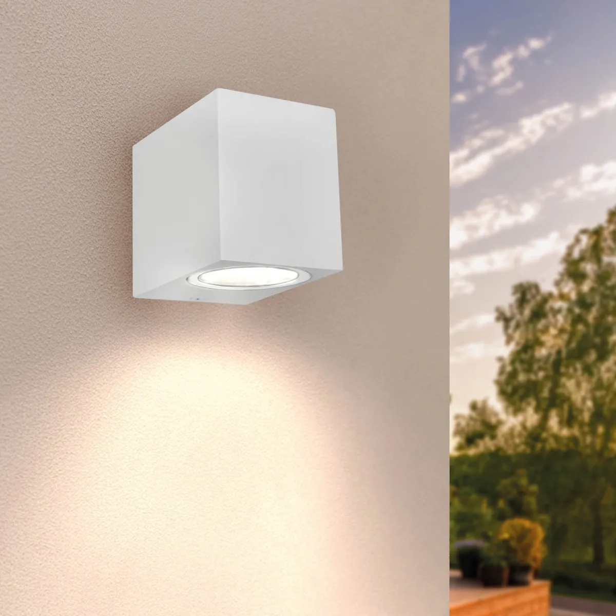 Applique da Esterno Dimmerabile - San Diego - 3W - 2700K - Bianco