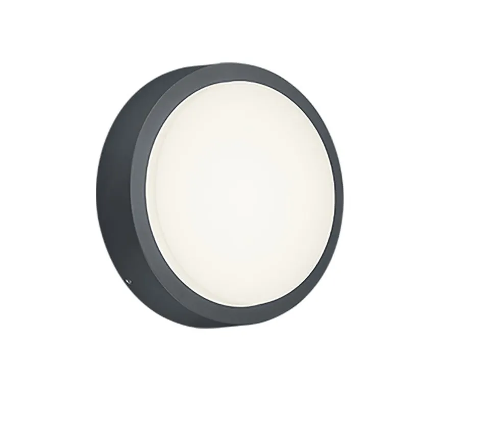 Applique da Esterno LED - 3000K - 8.5W - IP54 - Breg - Antracite