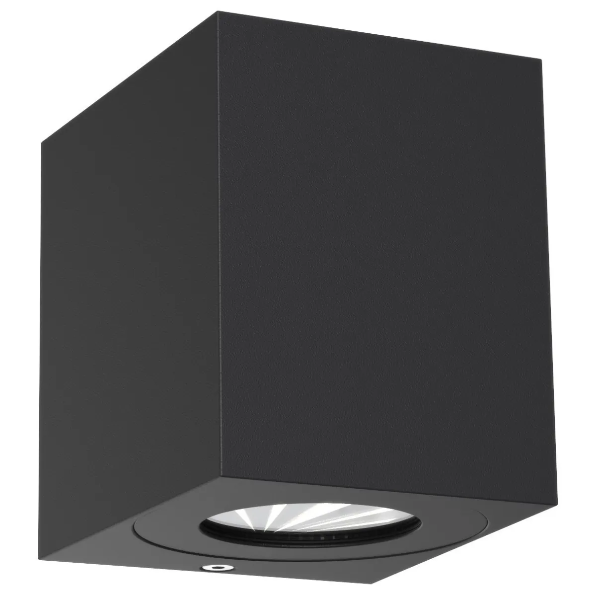 Applique da Esterno Nero - Bidirezionale - LED integrato - IP44 - Canto Kubi 2 - 10 anni di garanzia