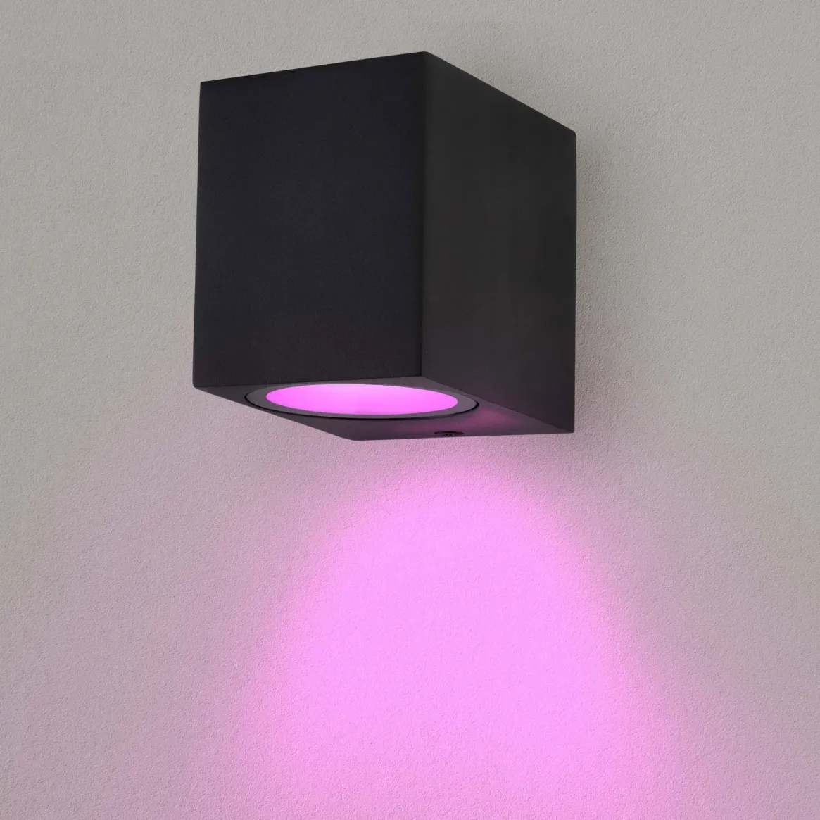 Applique da Esterno Smart - San Diego - Nero - 4.9W - RGB+CCT