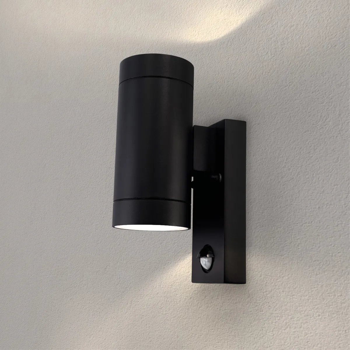 Applique da Parete LED con Sensore - Nova Up & Down - GU10 - Nero
