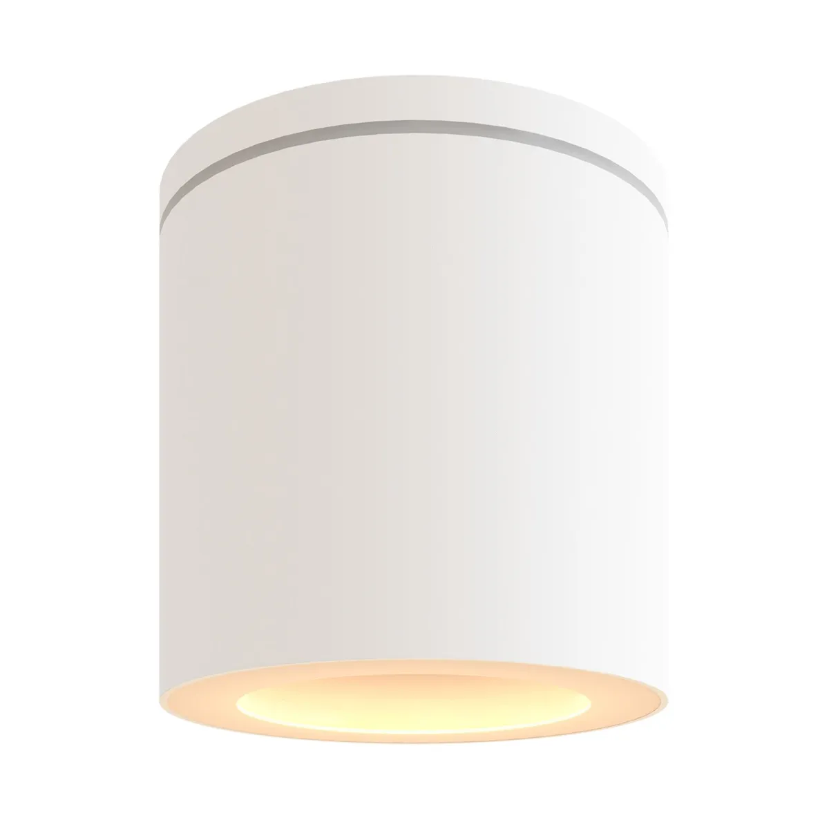Applique da Soffitto per Esterni - Dimmerabile - 3W - 2700K - IP54 - Bianco