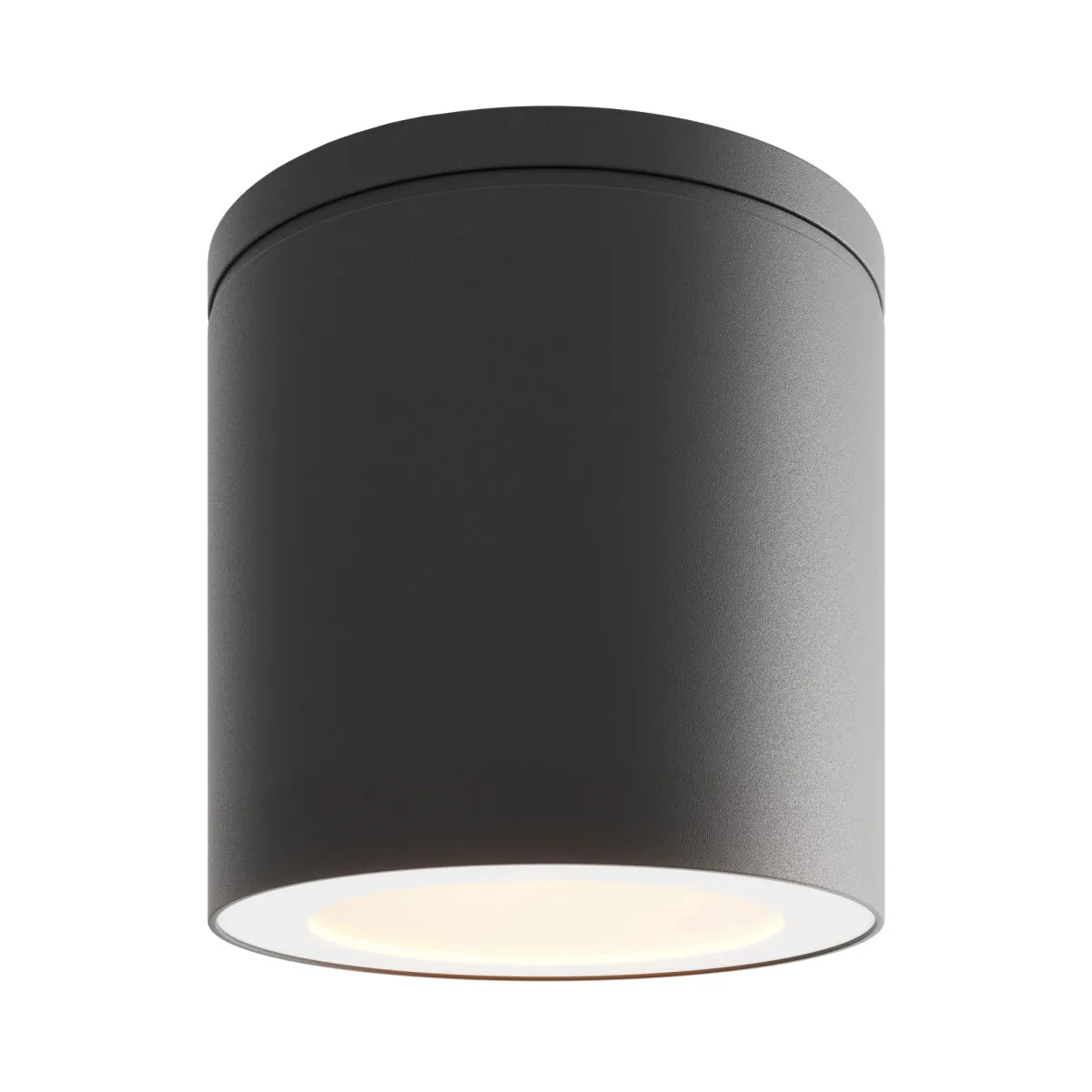 Applique da Soffitto per Esterni - IP54 -  Attacco GU10 - Nero