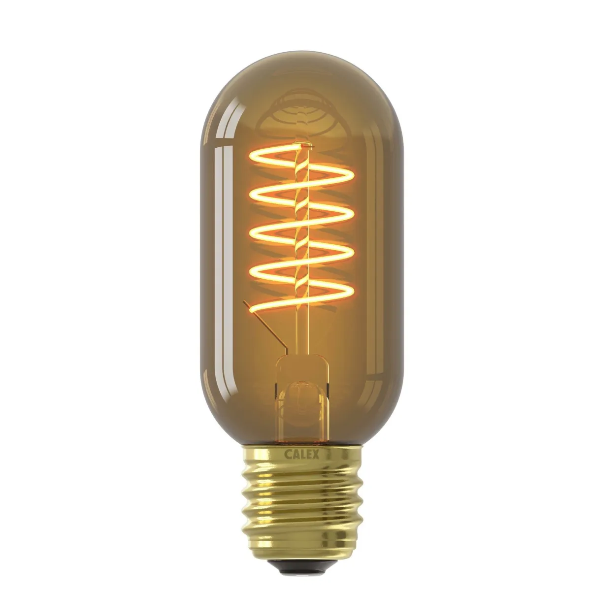 Calex Flex Filamento T45 - E27 - 4W - 1800K - 120 Lumen - Oro