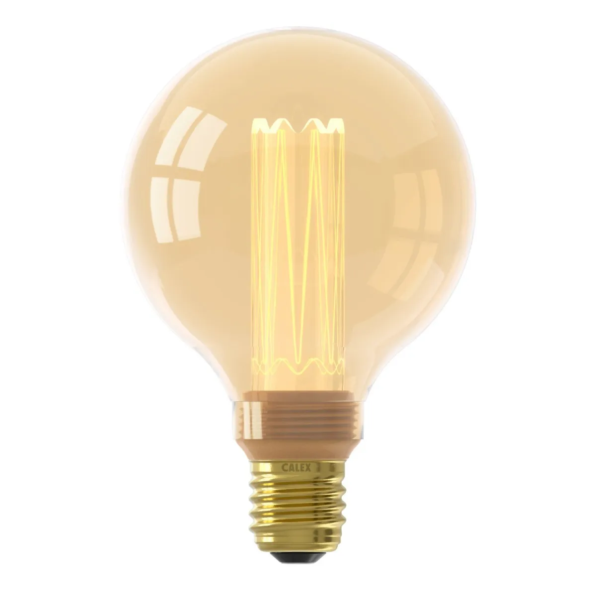 Calex Globe Lampadina LED G95 - E27 - 3.5W - Oro - Dimmerabile