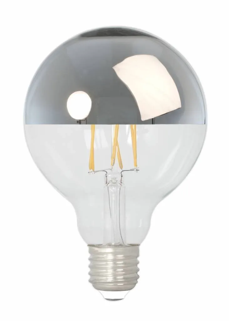 Calex Globe LED Mirror Lamp Caldo - E27 - 250 Lumen - Oro / Argento
