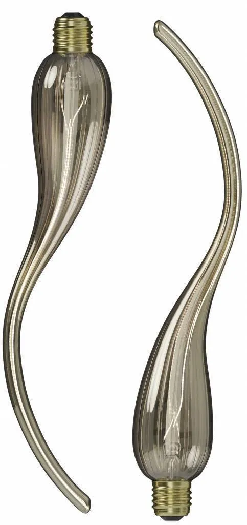 Calex Lamda Lampadina LED Ø45  - E27 - 140 Lumen - Oro - 2 pezzi