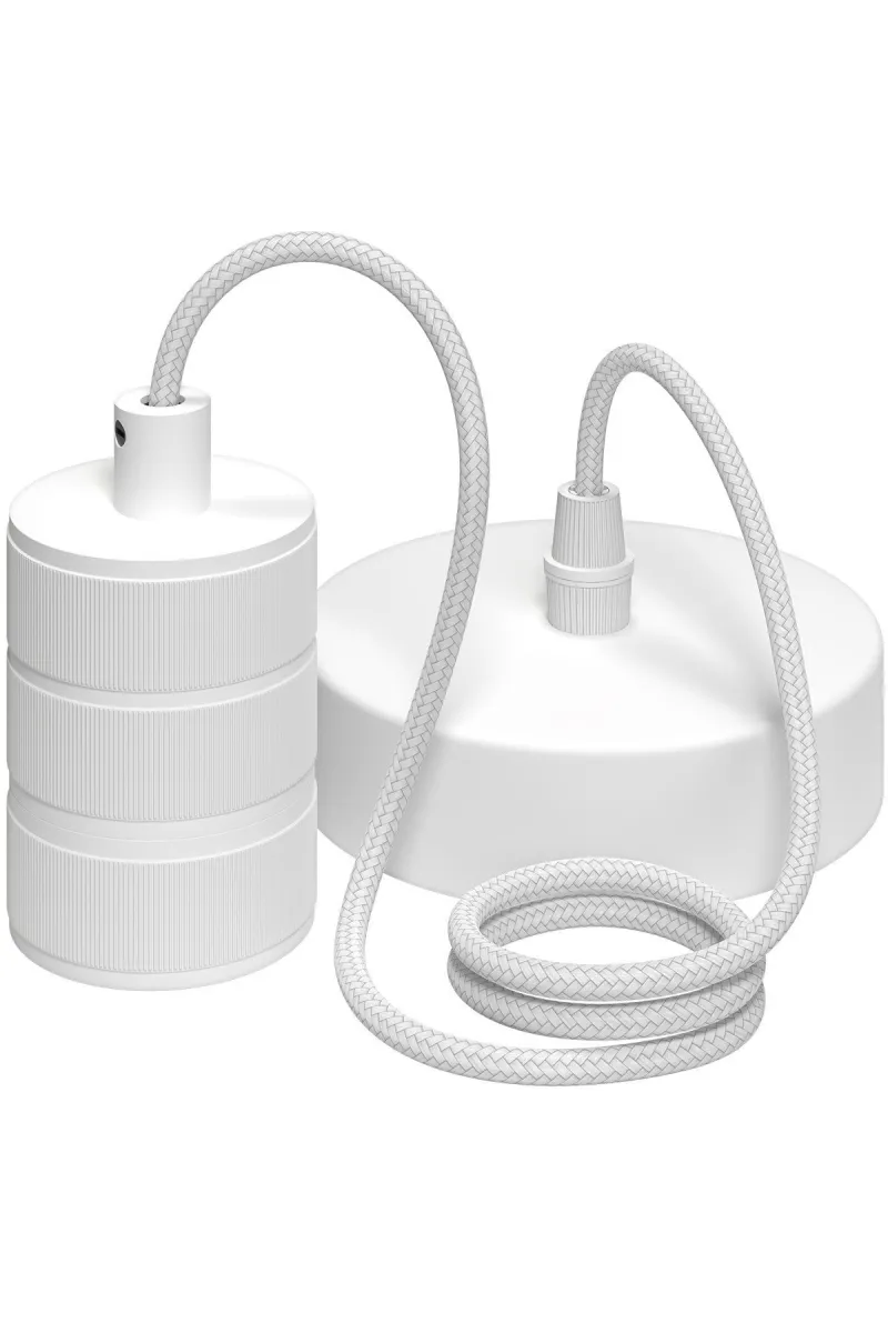 Calex Lampada a sospensione - E27 - 1.5 Metri - Bianco