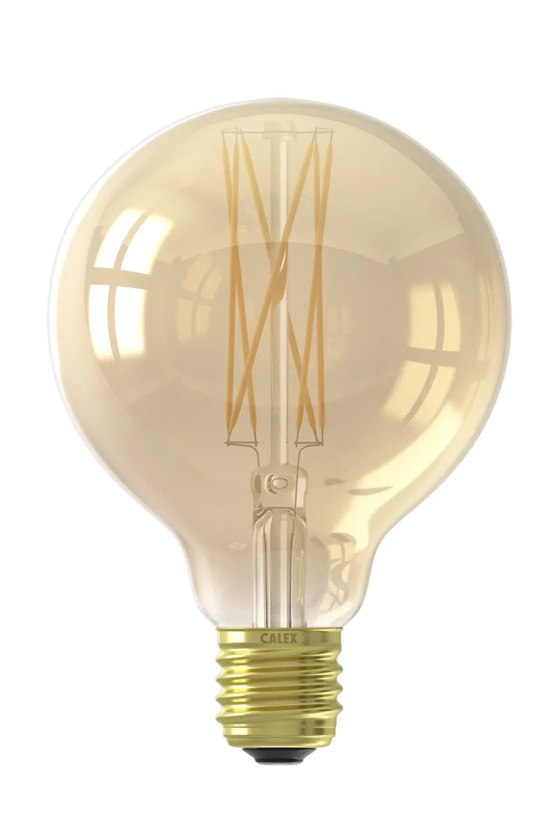 Calex Lampadina LED Filamento Caldo - E27 - 4.5W - 470 Lumen - Oro