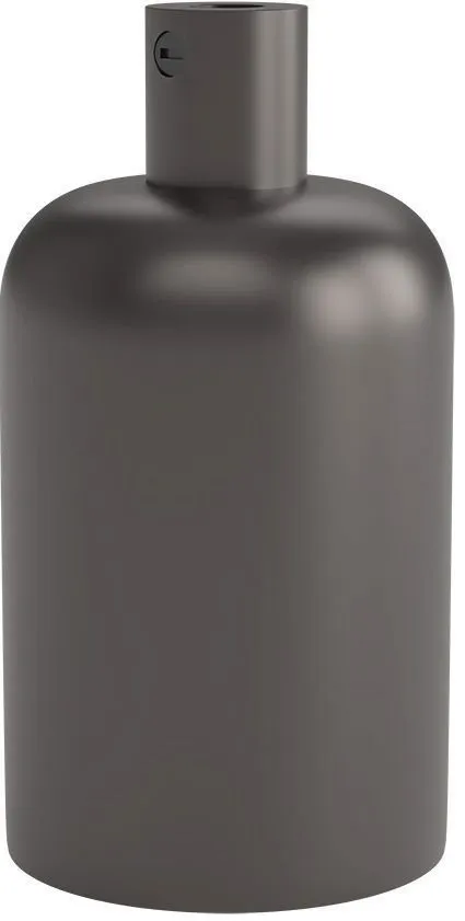 Calex Portalampada E27 – Ø42mm – H63mm - Perla-Nero