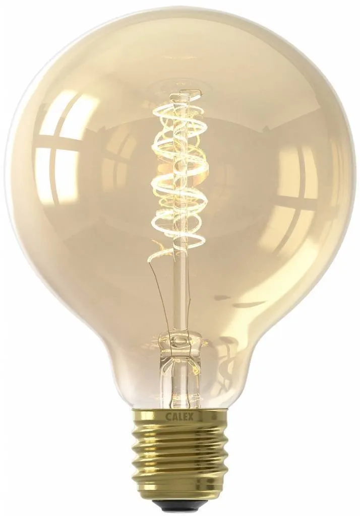 Calex Premium Globe Lampadina LED Ø95 - E27 - 250 Lumen - Finitura Oro