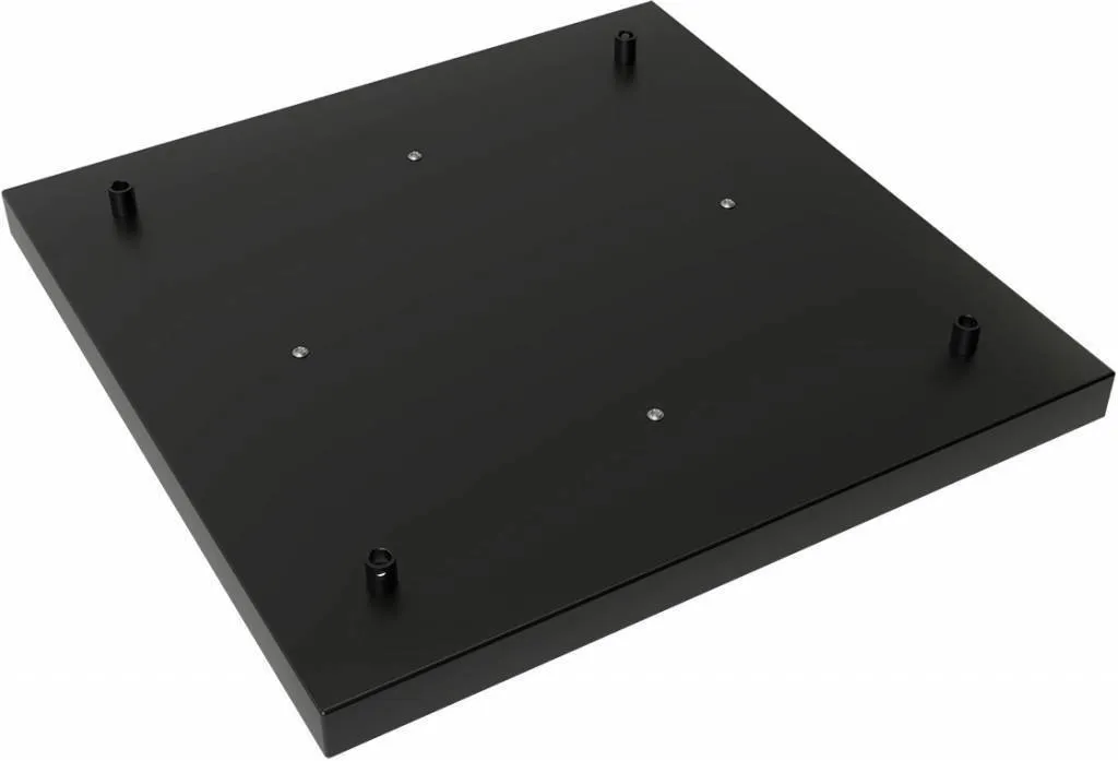 Calex Rosone Quadrato Nero – 4 Cavi