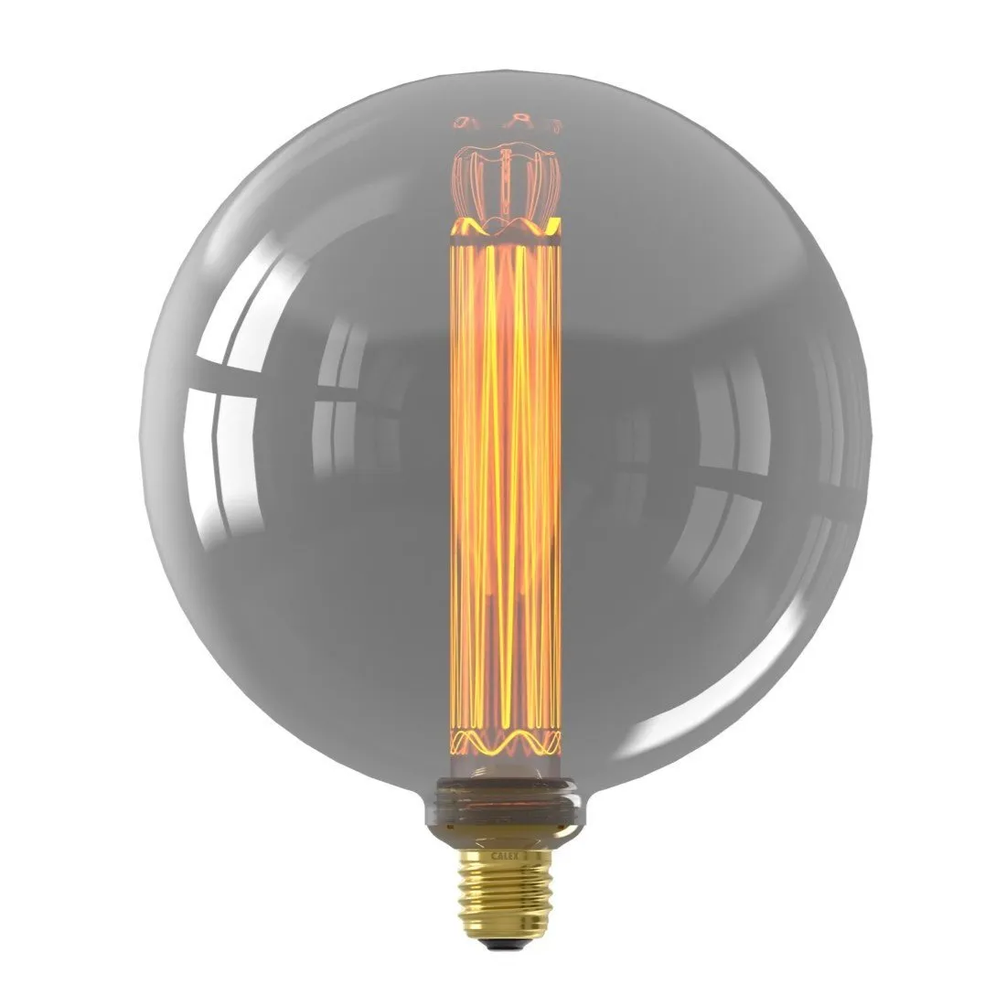 Calex Royal Kalmar XXL Lampadina LED - E27 - 3.5W - Titanio - Dimmerabile