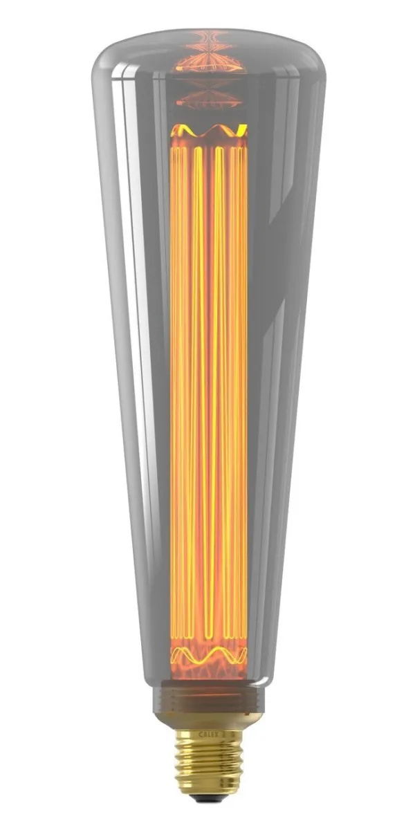 Calex Royal Kinna XXL Lampadina LED - E27 - 3.5W - Titanio - Dimmerabile