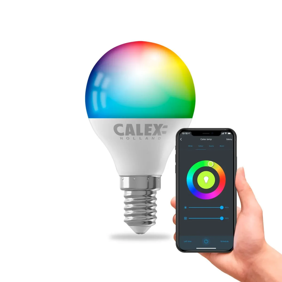 Calex Smart LED Ball-lamp 4.9W