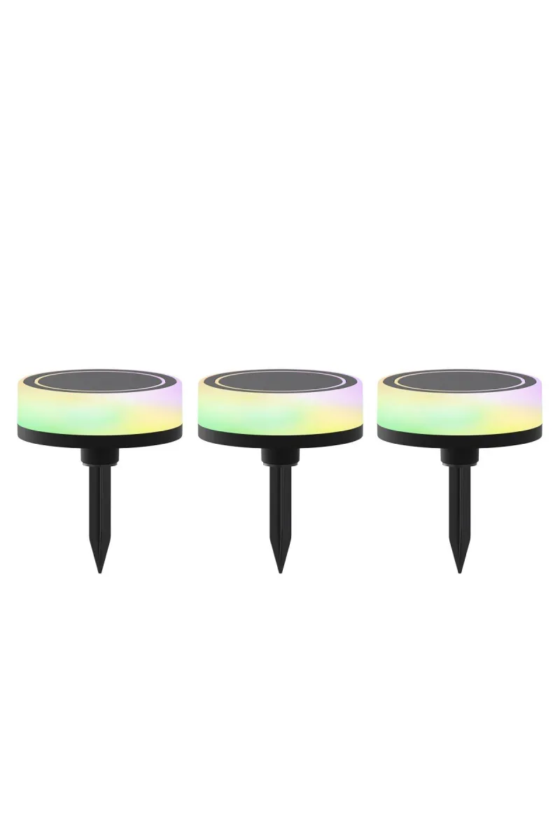 Calex Smart WiFi Lampada da esterno da terra - RGB - IP44 - Pronto all'uso - Illuminazione del Percorso - Bluetooth Mesh