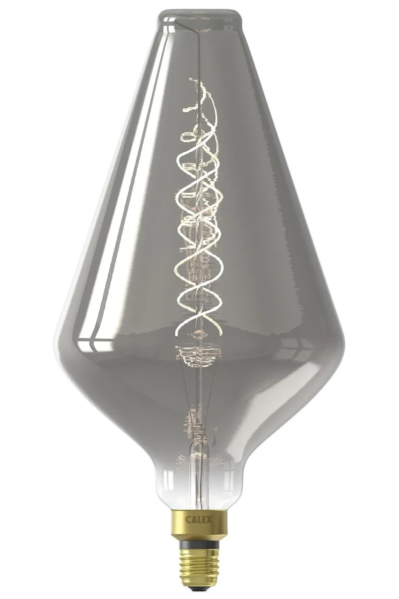 Calex Vienna Globe Lampadina LED Ø188 - E27 - 80 Lm - Titanio