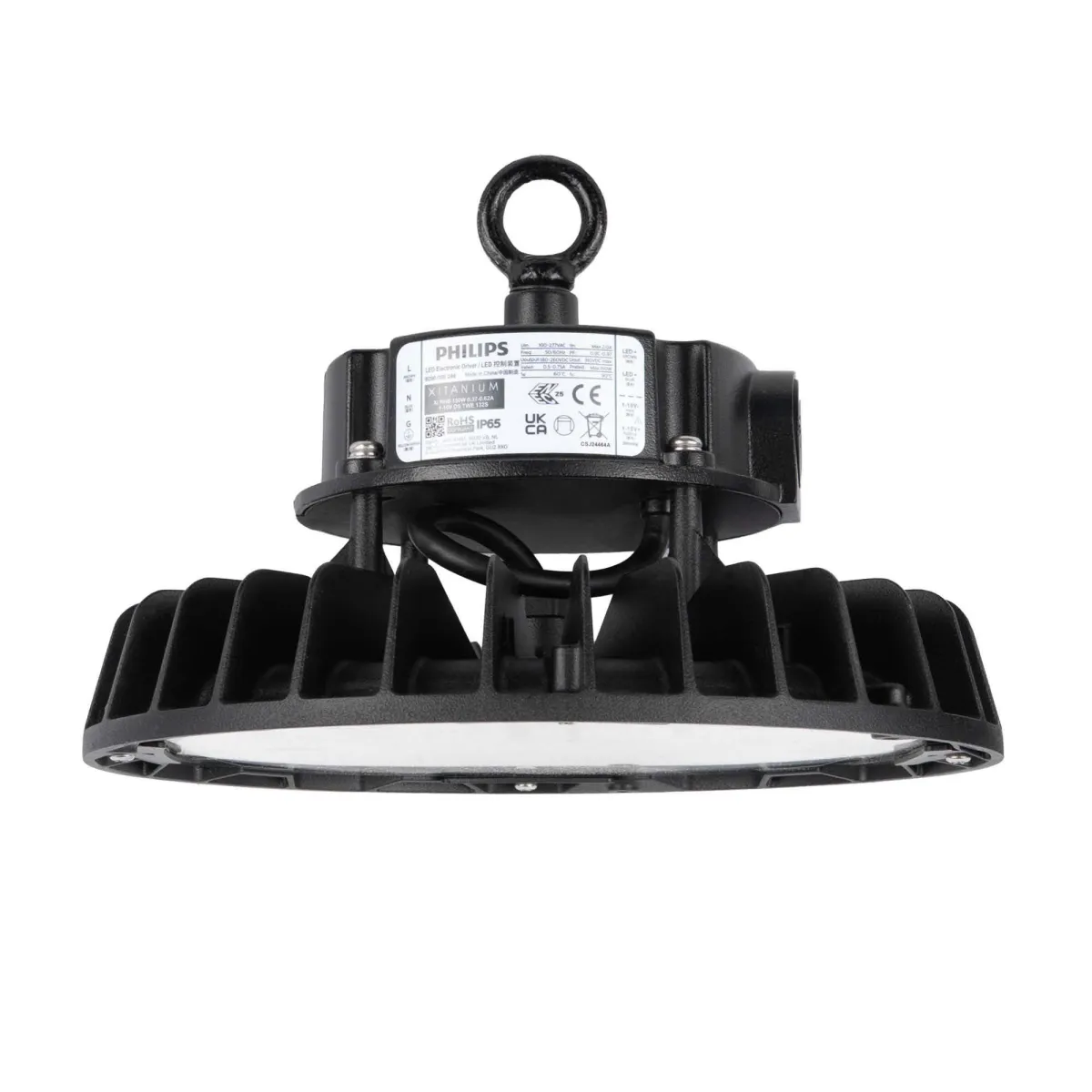 Campana LED - Philips Driver - 150W / 120W / 85W - 120° - 170lm/W - 3000K - IP65 - Dimmerabile - 5 anni di garanzia