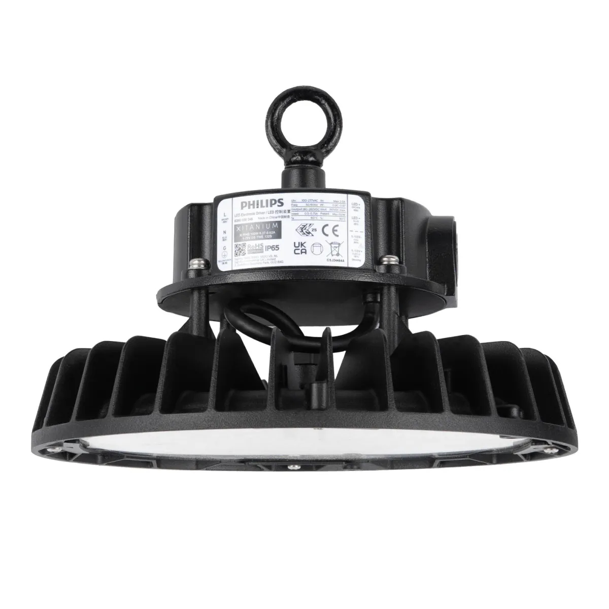 Campana LED - Philips Driver - 150W / 120W / 85W - 120° - 175lm/W - 4000K - IP65 - Dimmerabile - 5 anni di garanzia
