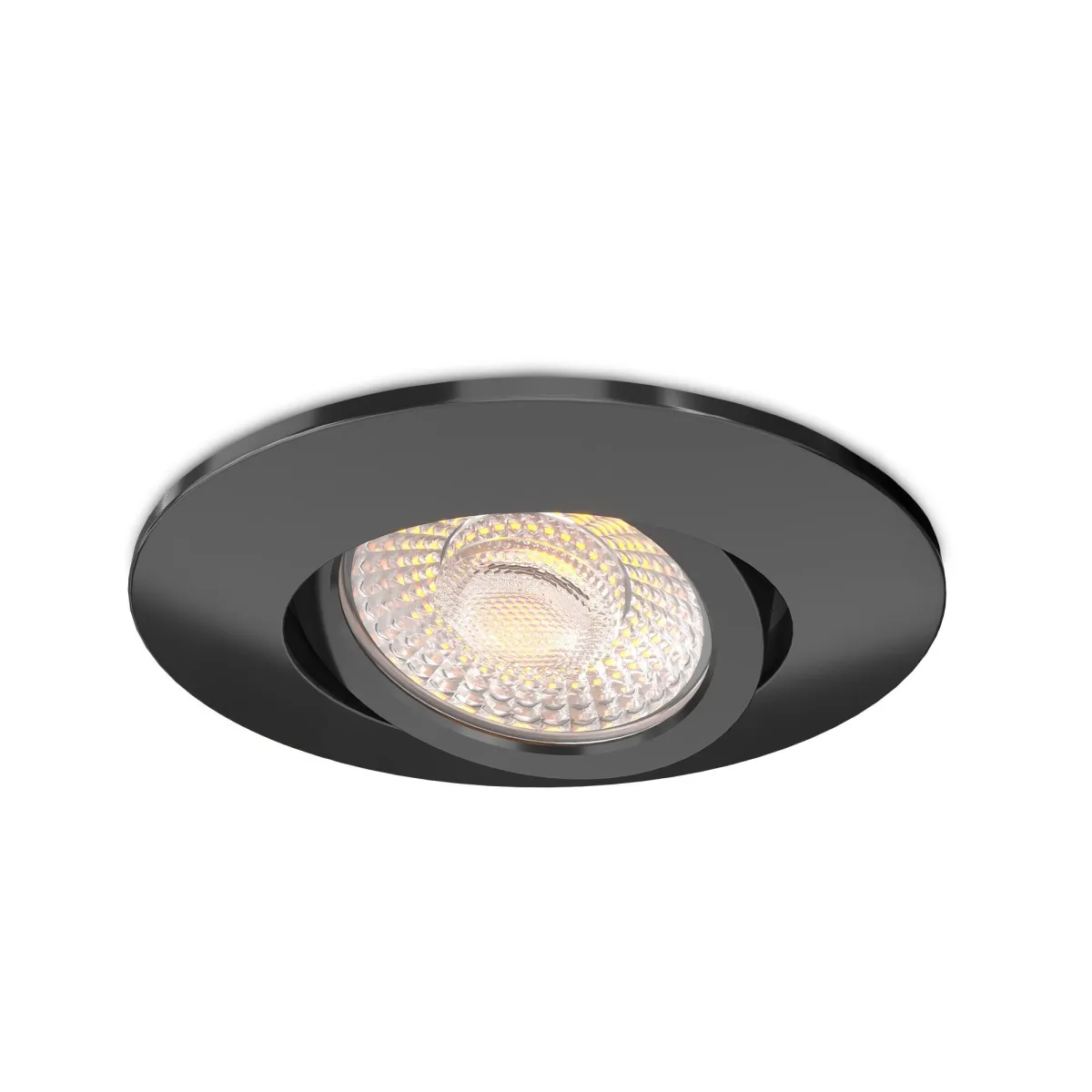 Faretto da Incasso LED Nero - IP65 - 4W - CCT - ø86 mm - 5 anni di garanzia  - Adatto per il bagno