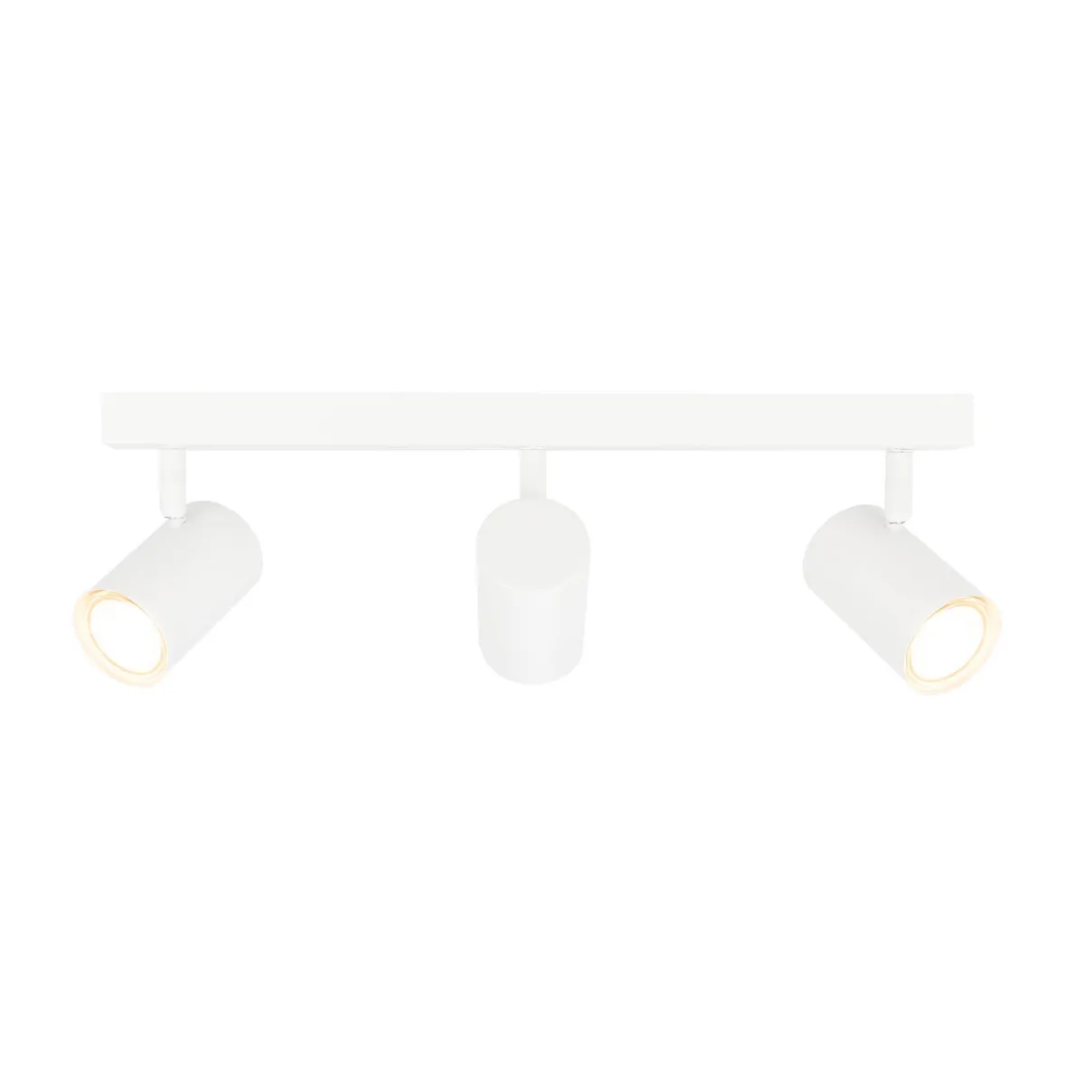 Faretto da soffitto LED Orientabili - 3W - 2700K - Bianca - 3 Posti - Attacco GU10