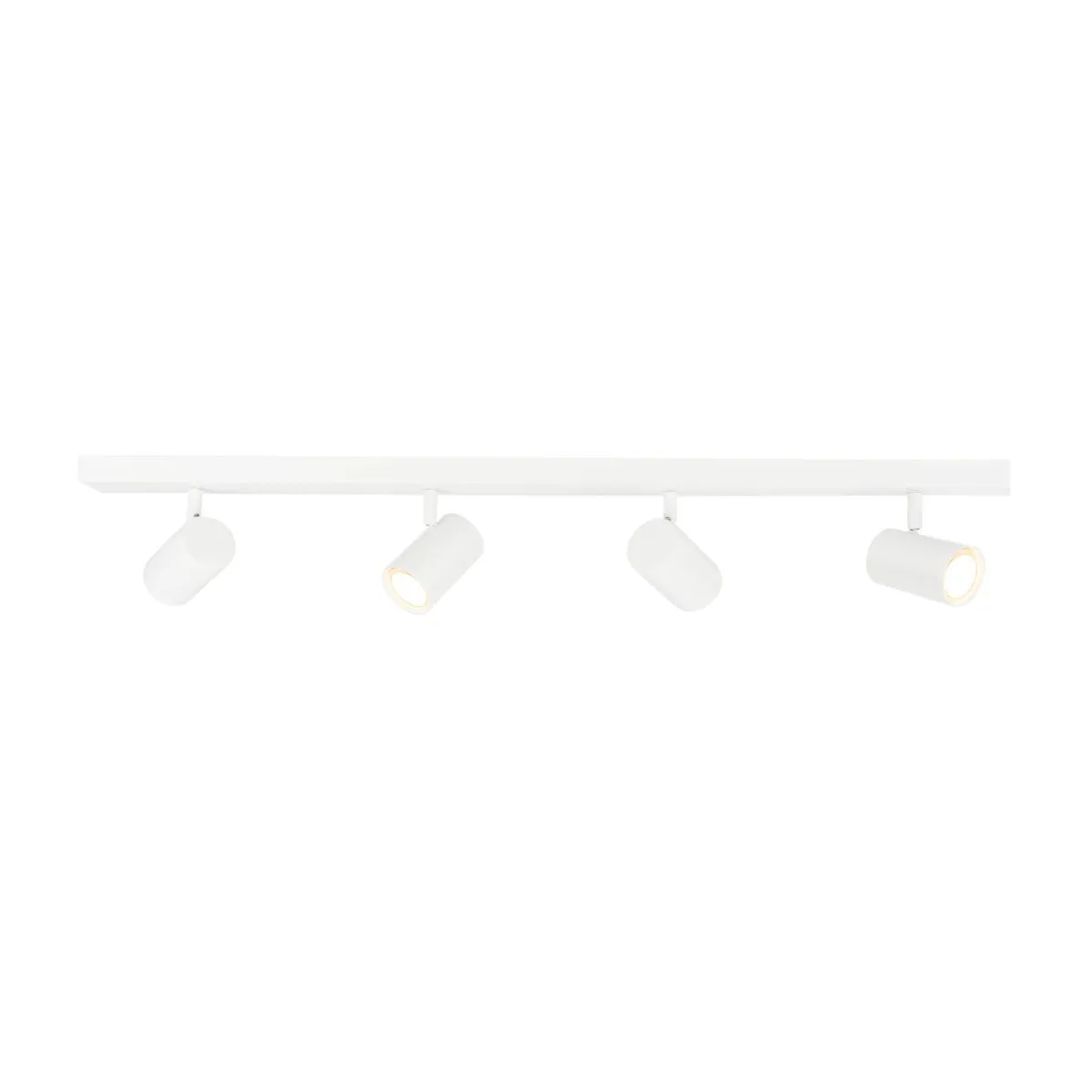 Faretto da soffitto LED Orientabili - 3W - 2700K - Bianca - 4 Posti - Attacco GU10