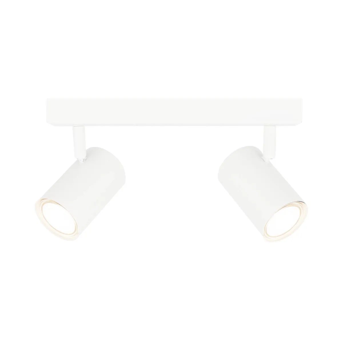 Faretto da soffitto LED Orientabili - 3W - 4000K - Bianca - 2 Posti - Attacco GU10