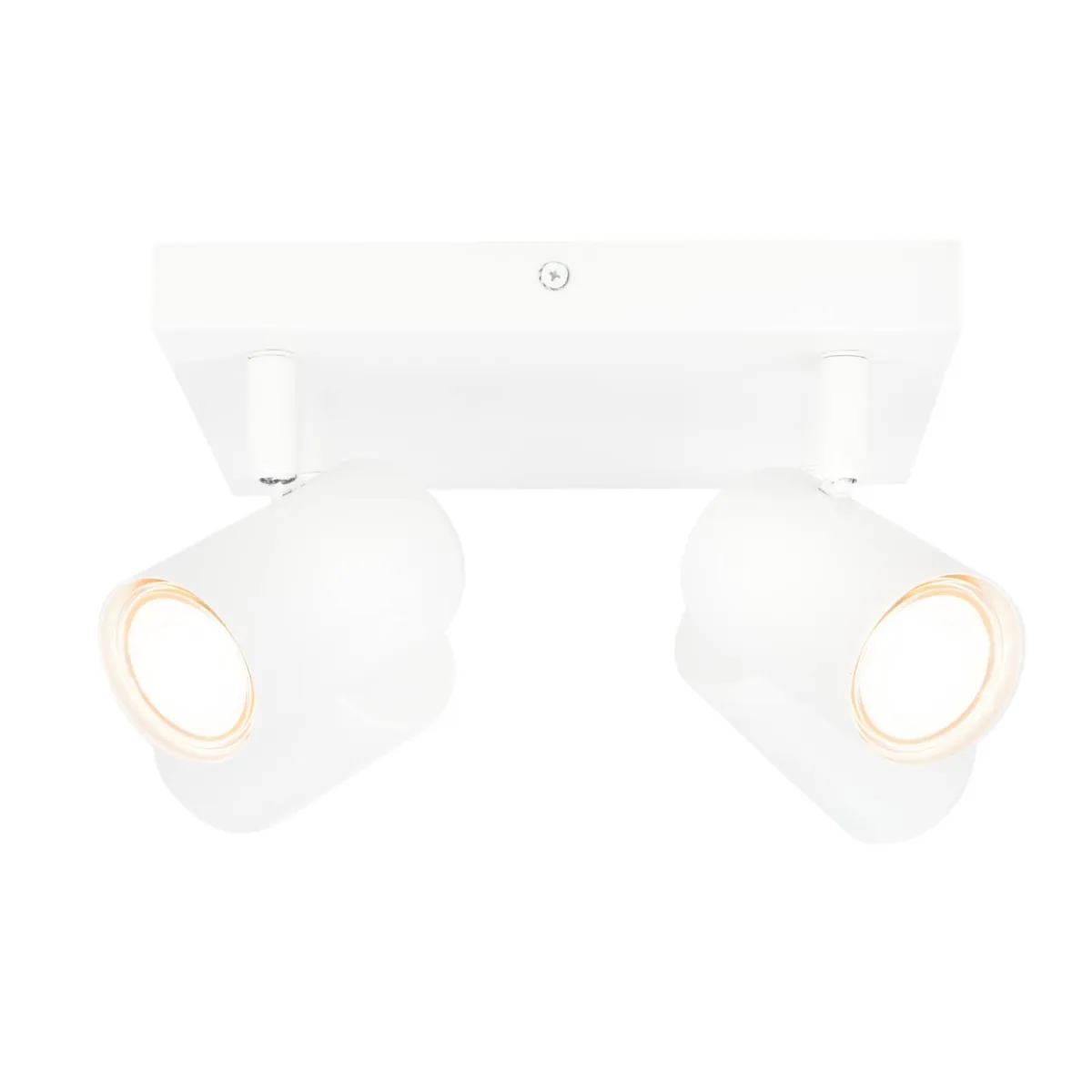 Faretto da soffitto LED Orientabili - 3W - 4000K - Bianca - 4 Posti - Attacco GU10
