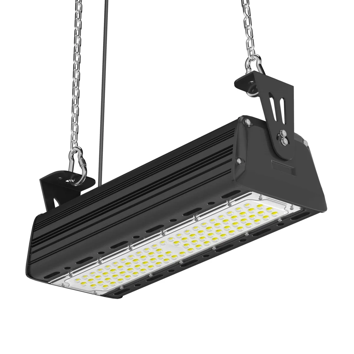 High bay LED Lineare 50W - 150lm/W - IP65 - 4000K - Dimmerabile - 5 anni di garanzia - Campana LED industriale