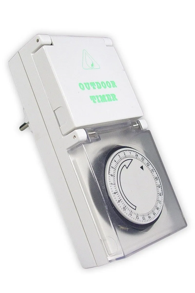 Interruttore Orario Calex - Timer - Orologio a intermittenza analogico - Presa temporizzata