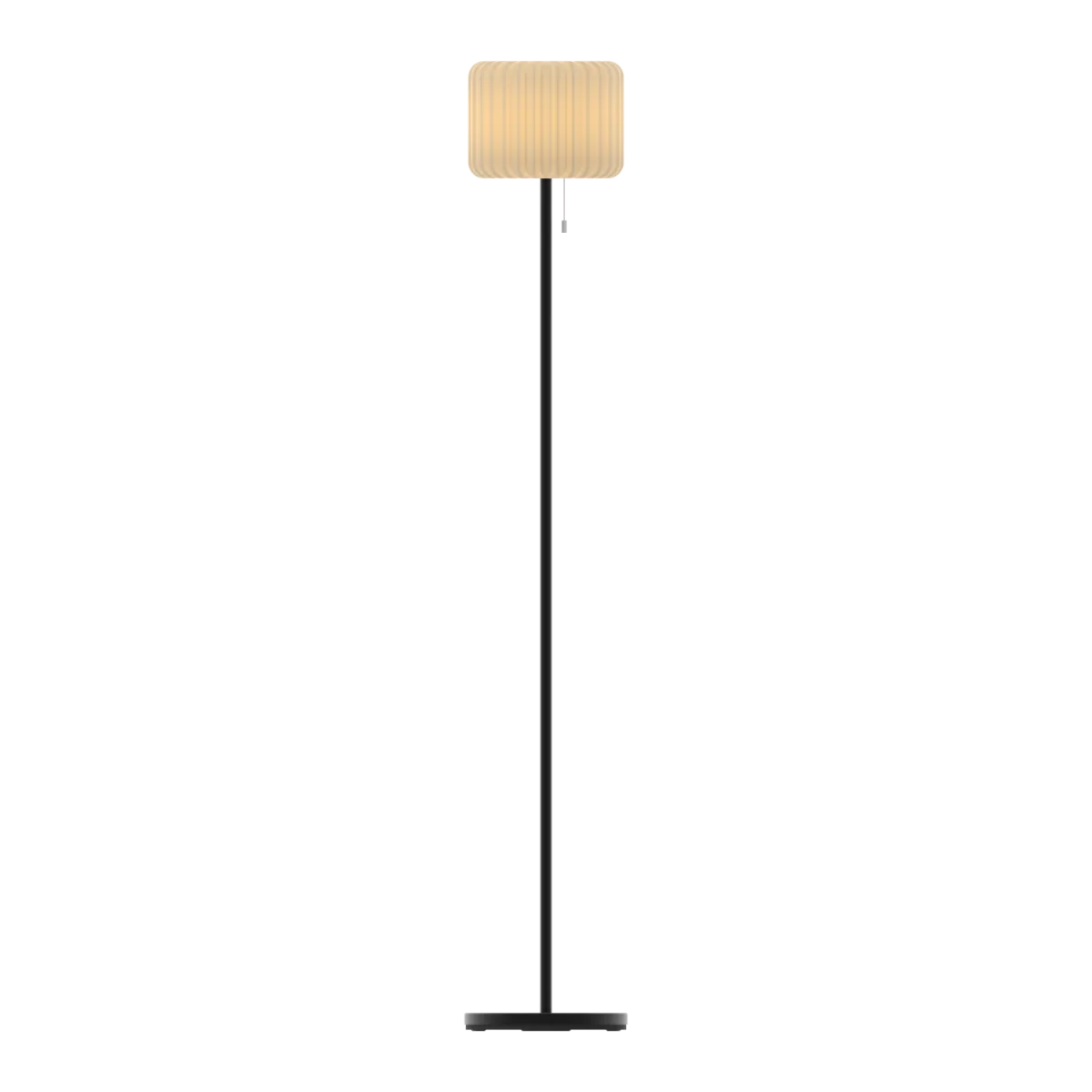 Lampada da esterno solare a LED ricaricabile - IP44 - Nero