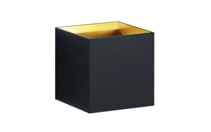 Lampada da parete a LED per interni nera - Doppia faccia - 3000K - 4.3W