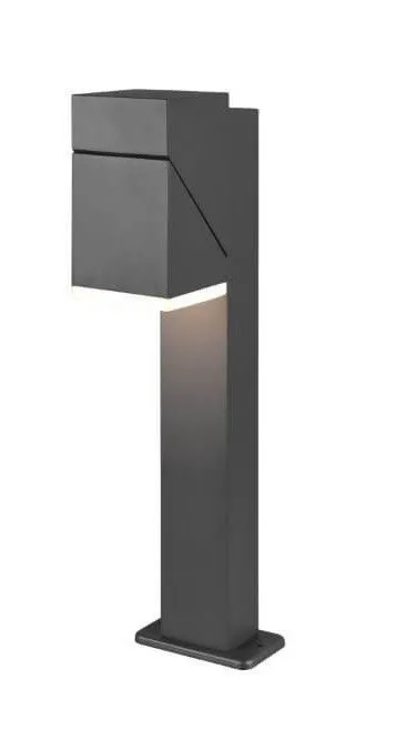 Lampada da Terra da Esterno - 50 cm - 3000K - 7W - IP54 - Antracite