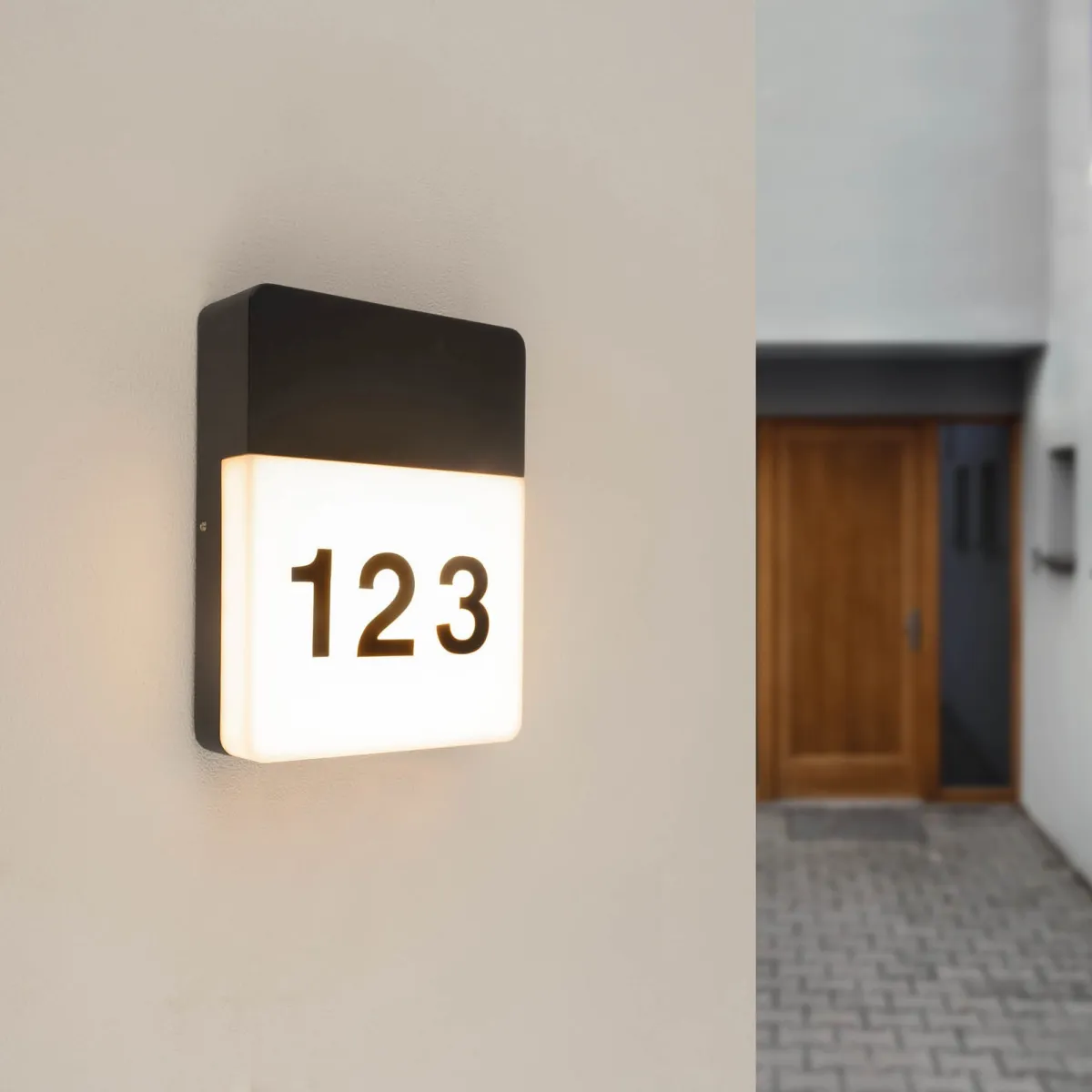 Lampada LED Numero Civico - 10.5W - IP44 - 1000 Lumen